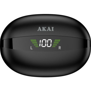 Akai In-Ear, BTE-J350, TWS Black