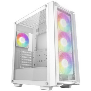 Deepcool CC560 MESH V2 White, ventilatoare ARGB