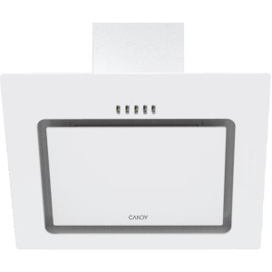Hota Candy decorativa CVMAD60/1B/1, Putere de absorbtie 463 m3/h, Clasa C, 3 trepte, Iluminare LED, 60 cm, Alb