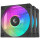 Ventilator Deepcool FD12 Black 120mm ARGB Three Fan Pack