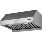 Hota incorporabila Turbionaire integrata TCK60WPS, Putere de absorbtie 800 m3/h, Clasa A++, Iluminare LED, Filtre Baffle, Colector de grasimi, 60 cm, Inox