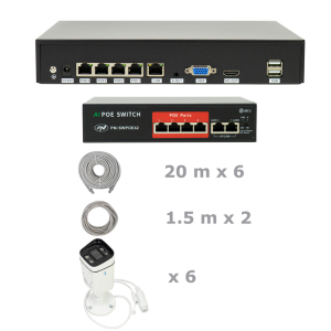 PNI IP810-8IP8 + 8 Camere
