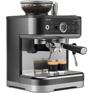 Philips semi-automat Barista Brew PSA3218/10, 1350W, 15bar, 2.3L, Negru/Gri