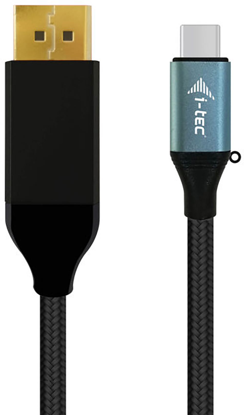 Cablu video iTec USB Male tip C - DisplayPort Male, 1.5m, negru, 4K 60Hz