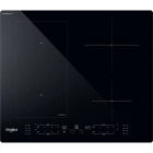 Plita incorporabila Whirlpool WL B4060 CPNE, Inductie, 4 zone de gatit, 6th Sense, CleanProtect, FlexiCook, Power Management, Booster, 60 cm, Negru