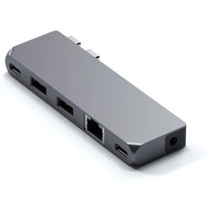 Satechi Pro Hub Mini, 1x USB4 96W, 2x USB 3.0, 1x USB-C, Space Gray