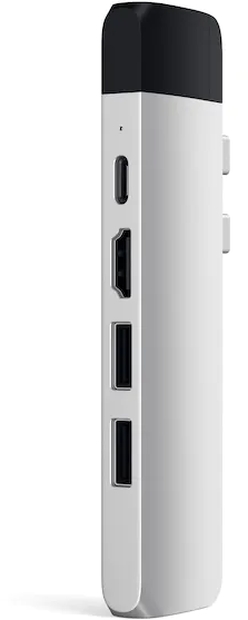 Satechi USB-C Pro Hub 1x HDMI 4K, 2x USB3.0, 1x USB-C, Silver