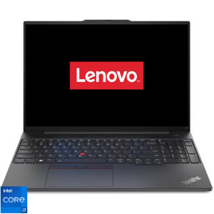 Laptop Lenovo 16'' ThinkPad E16 Gen 1, WUXGA IPS, Procesor Intel® Core™ i7-13700H (24M Cache, up to 5.00 GHz), 16GB DDR4, 512GB SSD, Intel Iris Xe, No OS, Graphite Black - PC Garage Laptop Lenovo 16'' ThinkPad E16 Gen 1, WUXGA IPS, Procesor Intel® Core™ i7-13700H (24M Cache, up to 5.00 GHz), 16GB DDR4, 512GB SSD, Intel Iris Xe, No OS, Graphite Black - PC Garage
