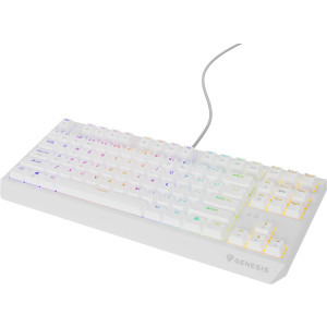 Genesis THOR 230 White TKL Outemu Red Switch Mecanica