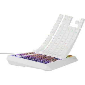 Genesis THOR 230 White TKL Outemu Red Switch Mecanica