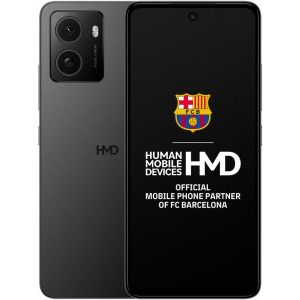 Smartphone HMD Pulse, 64GB, 4GB RAM, Dual SIM, Tri-Camera, 4G, Meteor Black