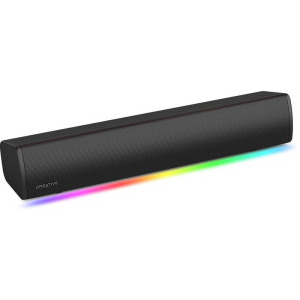 Creative Sound Blaster GS3 Soundbar, 12W RMS, Bluetooth 5.4, SuperWide, RGB, Black