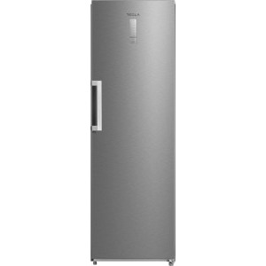 Frigider Tesla RS3600FMX, 362 L, Clasa E, Total No Frost, Iluminare LED, 185 cm, Inox