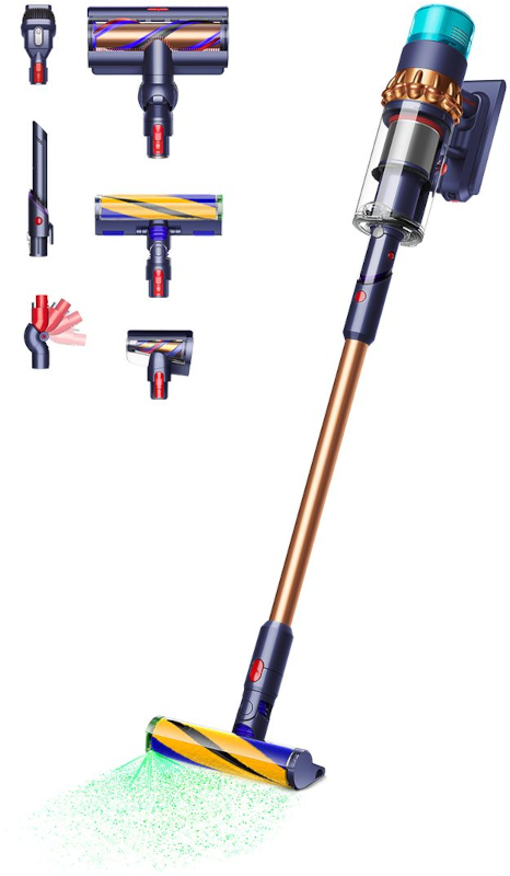 Aspirator Dyson vertical, Gen5detect Absolute Blue, 0.77L