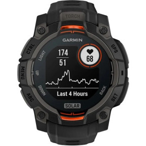 Garmin Instinct 3 45mm Solar, GPS, Black