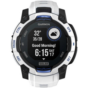 Garmin Instinct 3 45mm Solar, GPS, Whitestone/Blue