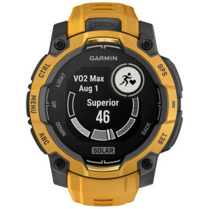 Garmin Instinct 3 45mm Solar, GPS, Sunburst/Grey