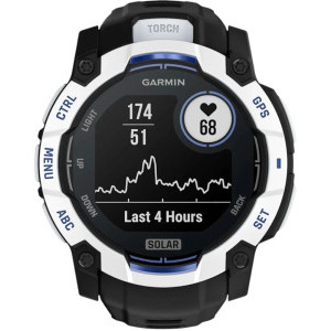 Garmin Instinct 3 50mm, Solar, GPS, Whitestone/Blue
