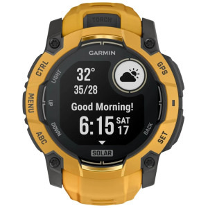 Garmin Instinct 3 50mm, Solar, GPS, Sunburst/Grey