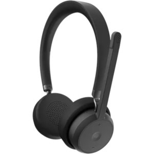 Lenovo On-Ear, Wireless VoIP, Microsoft Teams, Negru
