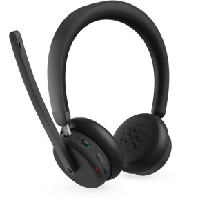 Lenovo On-Ear, Dual-Mode 6550, Wireless, Negru
