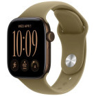 SmartWatch Apple Watch Series 12, Cellular, GPS, 46mm Carcasa Aluminium Dark Bronze, Olive Sport Band - M/L