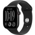 SmartWatch Apple Watch Series 12, GPS, 46mm Carcasa Aluminium Black, Black Sport Band - S/M