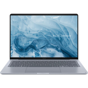 ASUS 14'' Zenbook 14 UX3480KA, WUXGA OLED, Procesor AMD Ryzen™ AI 7 345 (8M Cache, up to 4.60 GHz), 24GB LPDDR5X, 512GB SSD, AMD Radeon 840M, Win 11 Home, Arctic Blue