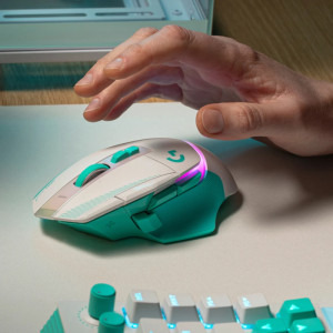 Logitech G502 X Plus White/Mint