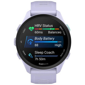 Garmin Forerunner 70, 43 mm AMOLED, curea silicon Cool Lavender