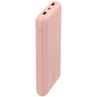 Baterie externa Belkin Boost Charge, 20000 mAh, 2x USB, 1x USB-C, 15 W, Pink