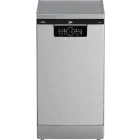 Masina de spalat vase Beko BDFS26040X, Slim, 10 seturi, 6 programe, Clasa C, ProSmart Inverter, 45 cm, Inox
