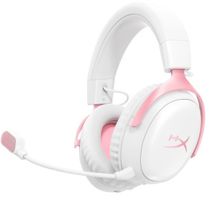 HyperX Cloud III S Wireless White/Pink