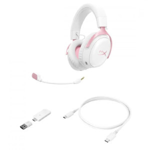 HyperX Cloud III S Wireless White/Pink