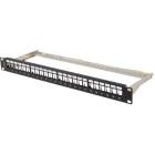 Accesoriu retea Lanberg Patch panel, 24x Keystone, FTP, Black