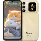 Smartphone Fossibot S7, 128GB, 4GB RAM, Dual SIM, 4G, Gold