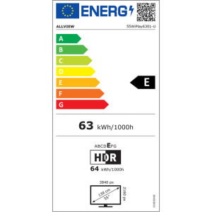 Allview Smart TV 55WiPlay6301-U Seria WiPlay6301-U 139cm 4K UHD HDR