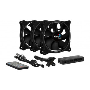Aerocool Eclipse 12 Pro ARGB Three Fan Pack