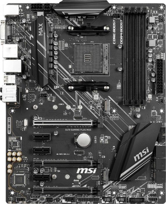 Placa de baza MSI X470 GAMING PLUS MAX