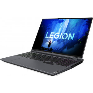 Lenovo Gaming 16'' Legion 5 Pro 16IAH7H, WQXGA IPS 165Hz G-Sync, Procesor Intel® Core™ i7-12700H (24M Cache, up to 4.70 GHz), 16GB DDR5, 512GB SSD, GeForce RTX 3060 6GB, No OS, Storm Grey, 3Yr Onsite Premium Care