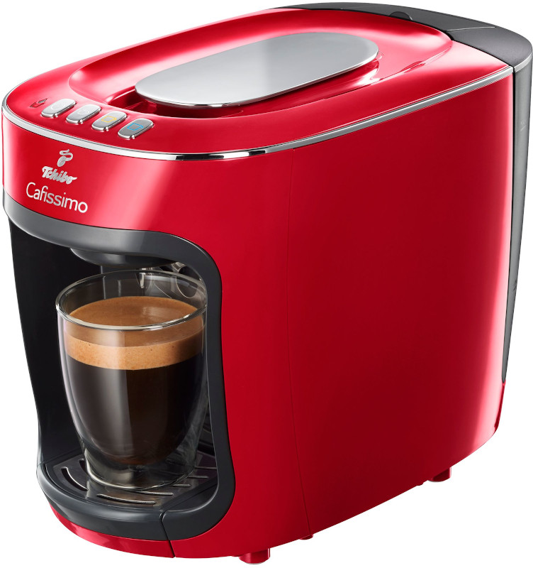 Espressor de cafea Tchibo  Cafissimo mini Salsa Red, 1500W, 0.65L