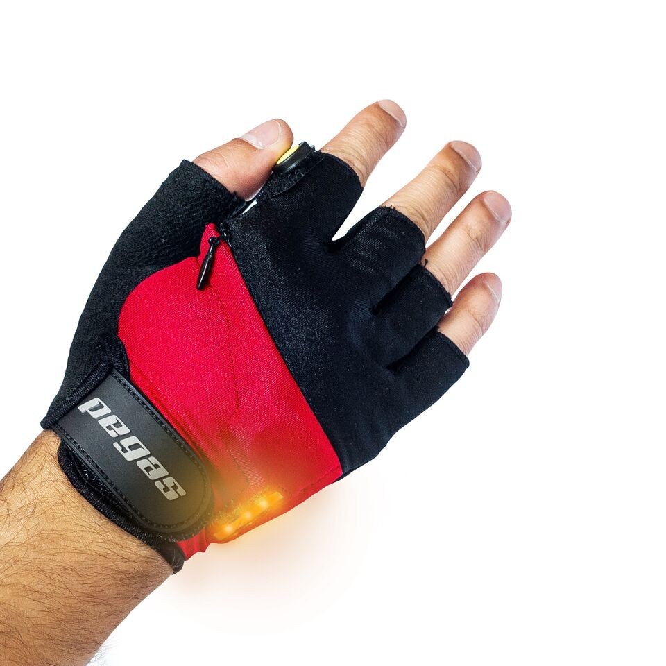 Pegas Manusi cu semnal led M Red