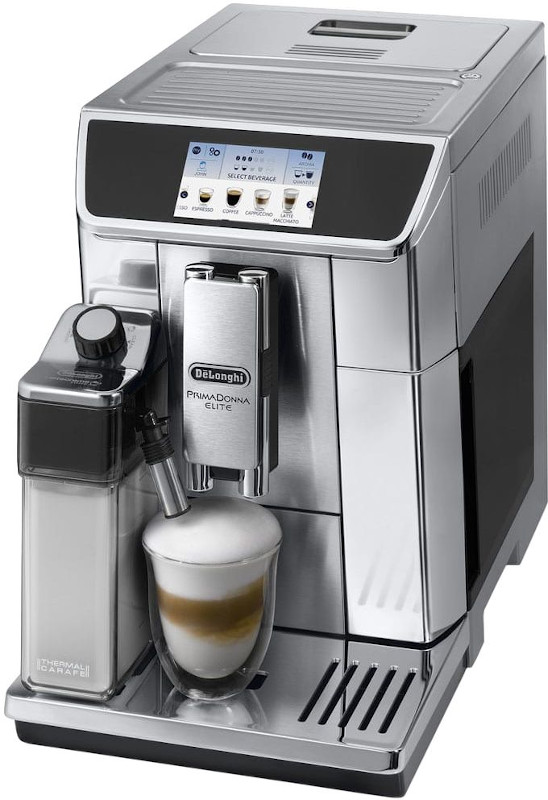 Espressor de cafea DeLonghi Primadonna Elite ECAM 650.75MS, 1450W, 15bar Delonghi imagine noua idaho.ro