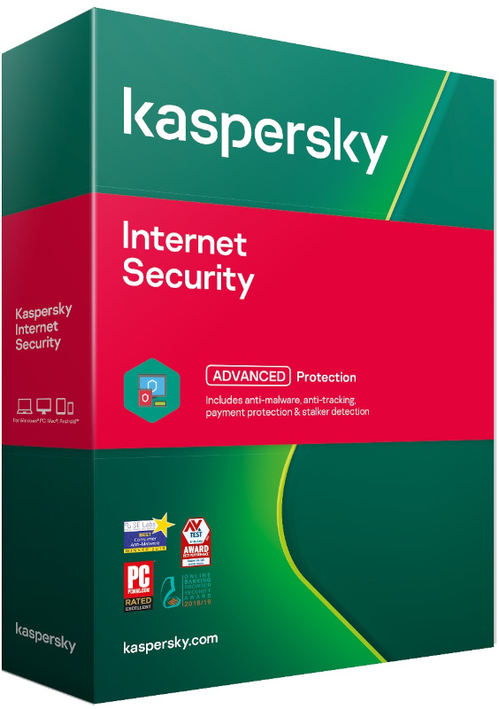 Antivirus Kaspersky Internet Security 2021, 5 Dispozitive, 1 An, Licenta noua, Retail