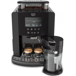 Krups EA819N10 Arabica Latte, 1450W, 15bar, 1.7L, Negru