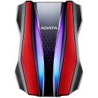 Hard disk extern ADATA HD770G RGB 1TB 2.5 inch USB 3.0 Red
