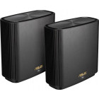 Router wireless ASUS Gigabit Mesh ZenWiFi AX XT8 Black Tri-Band WiFi 6 2Pack
