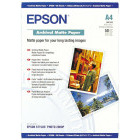 Hartie Epson Archival Matte Photo A4 192 g/m2 50 coli
