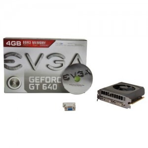 EVGA GeForce GT 640 4GB DDR3 128-bit mini HDMI