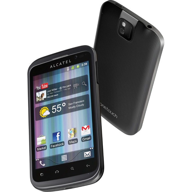 Alcatel one touch 991 play настройки телефона